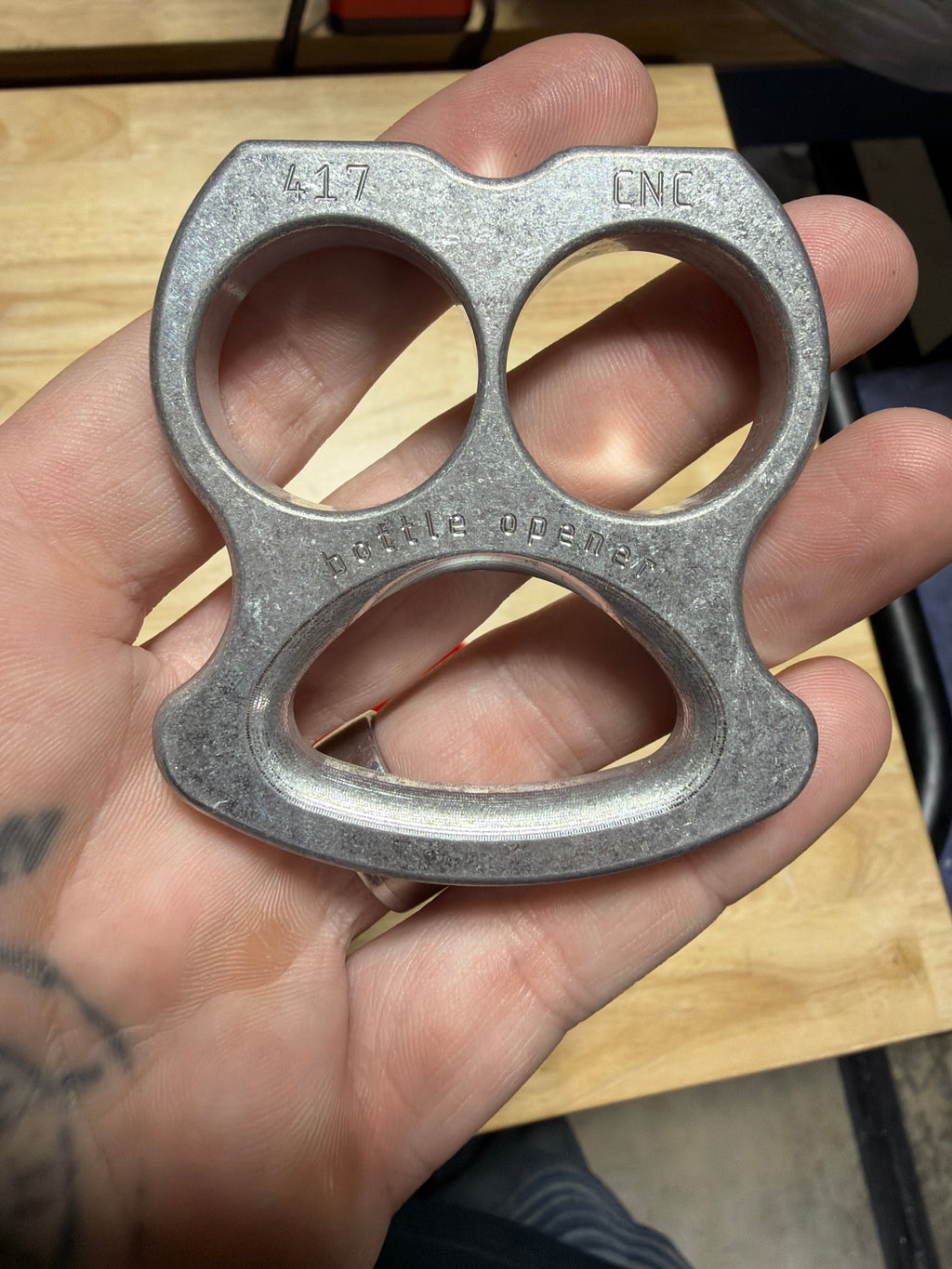 2 Finger Bottle Opener
